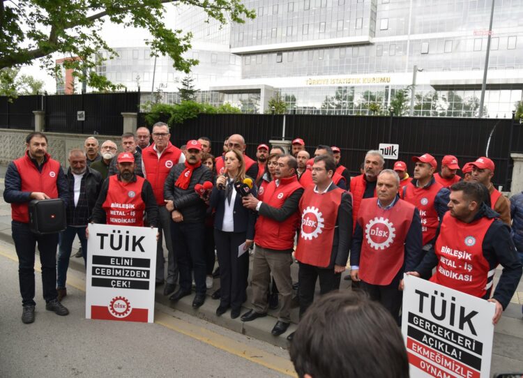 DİSK’ten TÜİK’e tepki: “Her gün daha fazla yoksullaştığımız bir dönemi yaşıyoruz”