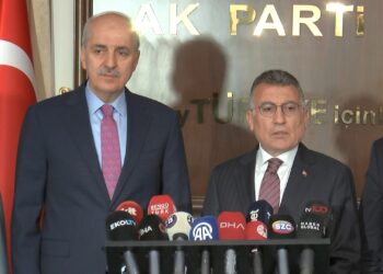TBMM Başkanı Kurtulmuş’tan AK Parti’ye ‘Anayasa’ ziyareti