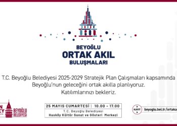 Beyoğlu halkı, geleceğini birlikte inşa etmek için toplanıyor