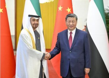 Çin Cumhurbaşkanı Xi ile BAE Devlet Başkanı Al Nahyan, Beijing’de bir araya geldi