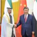 Çin Cumhurbaşkanı Xi ile BAE Devlet Başkanı Al Nahyan, Beijing’de bir araya geldi