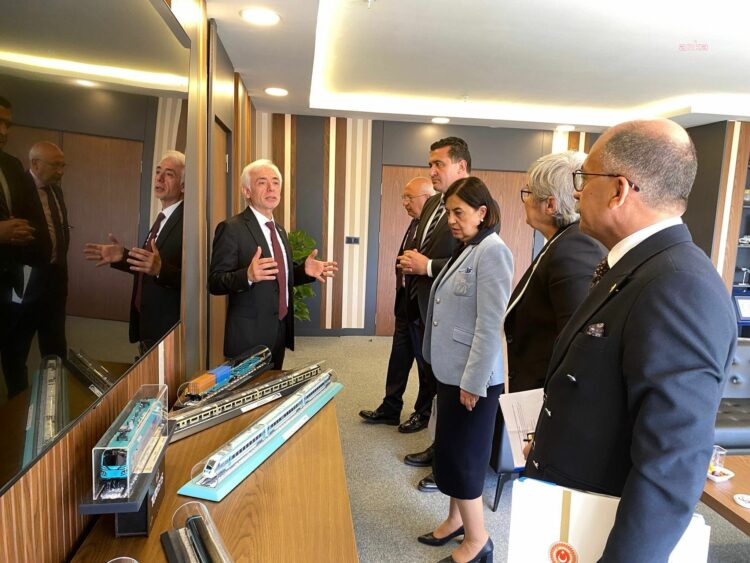 Ulaş Karasu başkanlığındaki CHP Heyeti, TÜRASAŞ’ı ziyaret etti