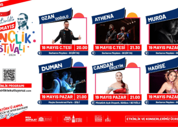 İstanbul’da üç ilçede ortak “Hep Birlikte 19 Mayıs Gençlik Festivali” etkinliği