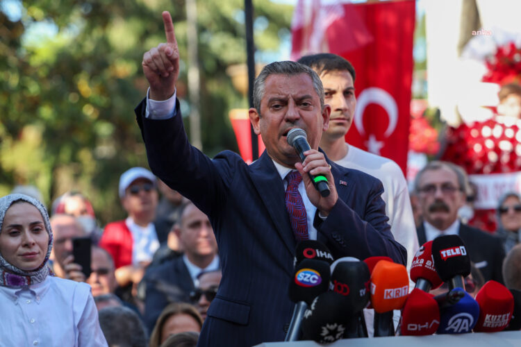 Özgür Özel: “Samsun’daki iktidar için bugün ilk adımı atmalısınız”