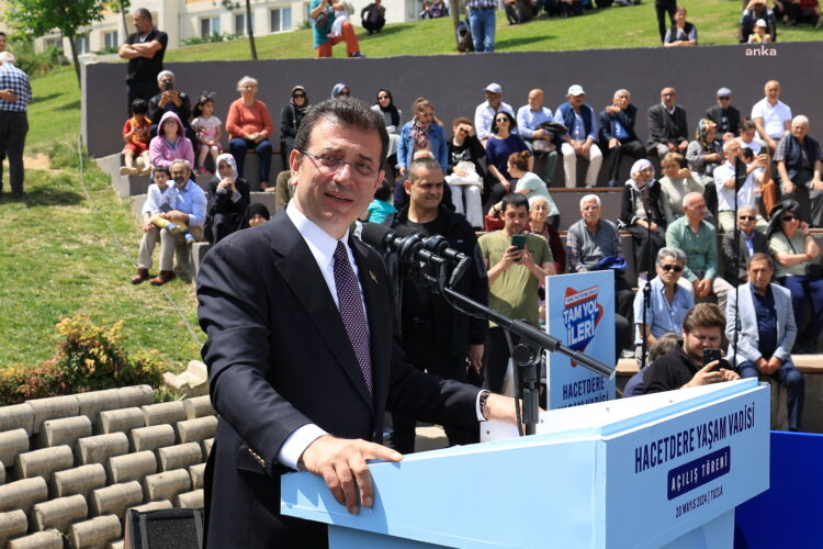 İmamoğlu: “Yolumuz hak, hukuk, adalet, Cumhuriyet ve Atatürk’ümüzün yoludur”