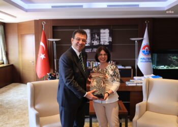 İmamoğlu’ndan Maltepe Belediye Başkanı Köymen’e tebrik ziyareti