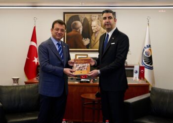 Ekrem İmamoğlu’ndan Kartal Belediyesi’ne ziyaret