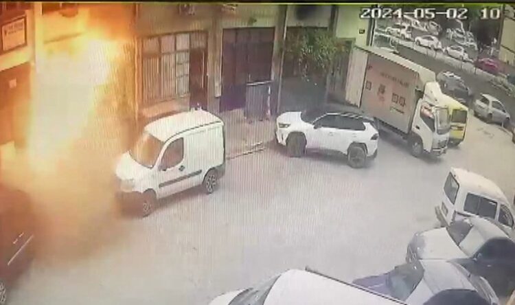 Başakşehir’deki Dersan Koop Sanayi Sitesi’nde patlama