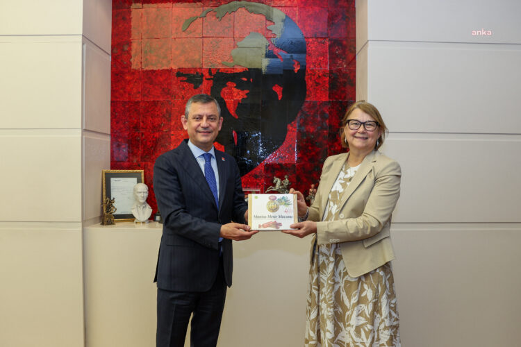 Özgür Özel, Finlandiya Büyükelçisi Hamalainen’i kabul etti