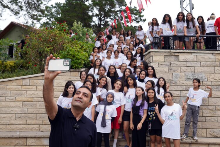 Başkan Güney, Kefken Kampı’nda öğrencilerle buluştu