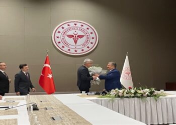 Sağlık Bakanlığı’nda devir teslim töreni…