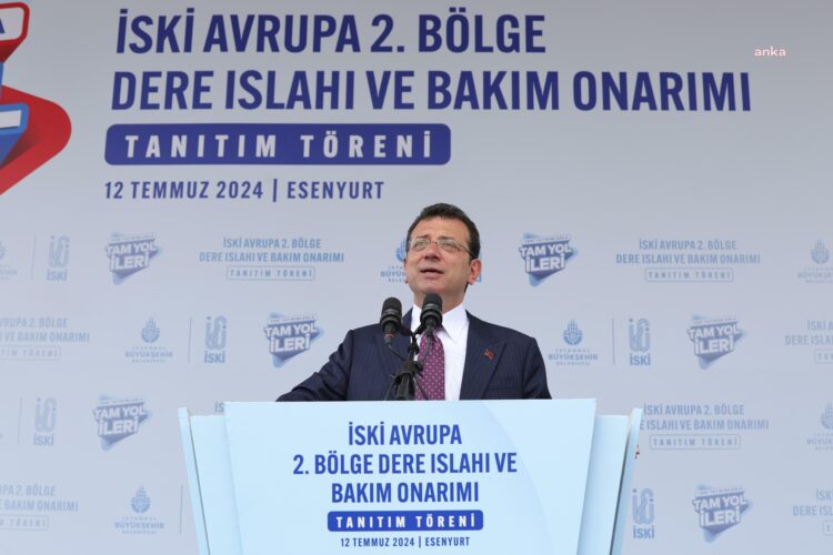 İmamoğlu: “Milletimiz bir avuç insanı mutlu eden insanlardan bıktı