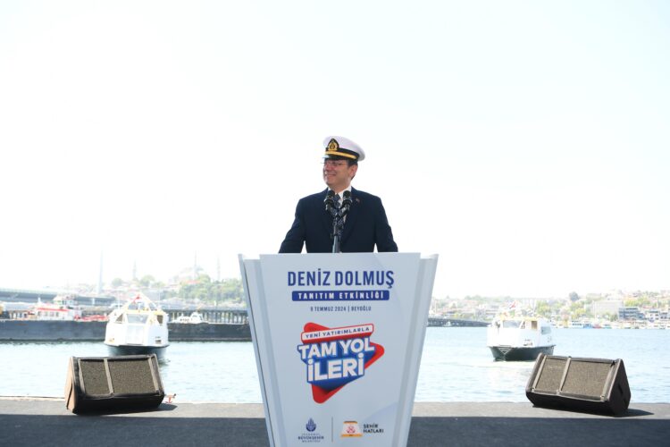 Tarihi Tershane’den İstanbul’a yeni hediye: Deniz dolmuş…