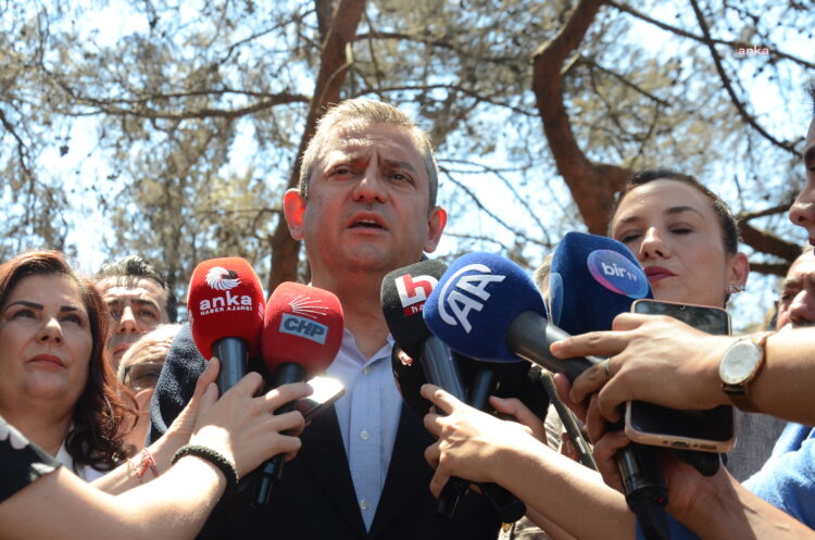 Özgür Özel: Her bir metrekare yeşil alan hepimizin bu millete namus borcudur