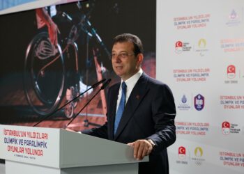 İmamoğlu: “Kadın-erkek eşitliğiyle sporcu katılımını Paris’e yollamanın gururunu yaşıyoruz”