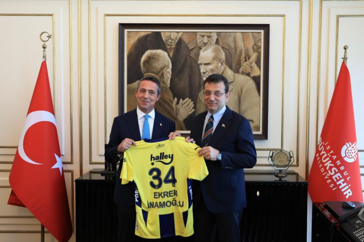 İmamoğlu, Fenerbahçe Yönetim Kurulu’nu ağırladı