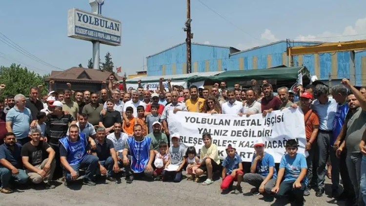 Hatay’da Yolbulan işçileri direnişte…