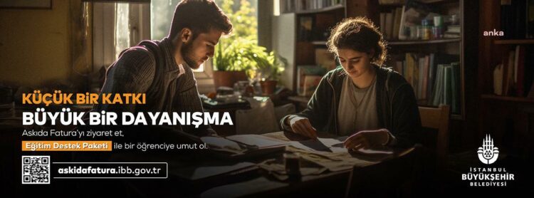 İBB’nin eğitim için ‘Askıda Fatura’ uygulaması devam ediyor