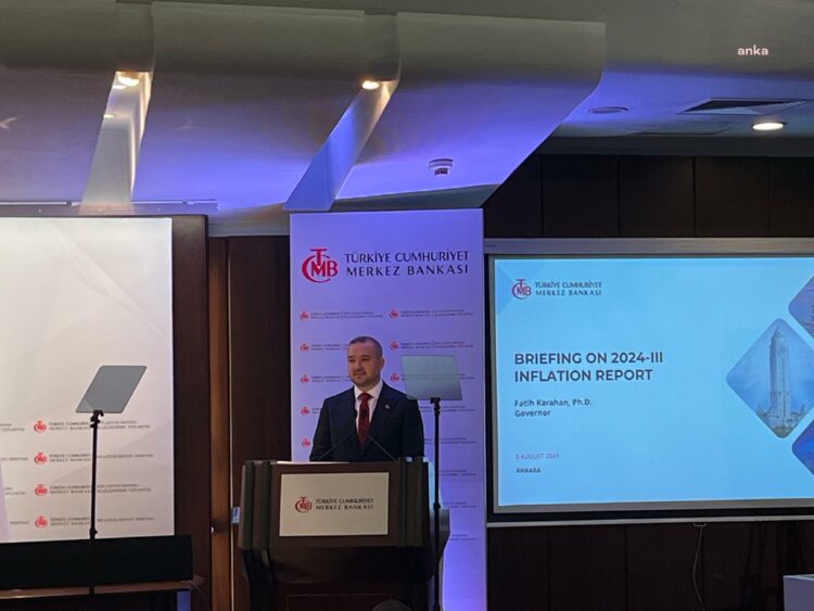 Merkez Bankası enflasyon tahminini açıkladı