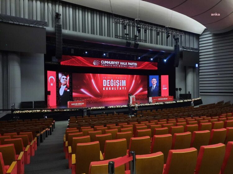 CHP Tüzük Kurultayı başladı