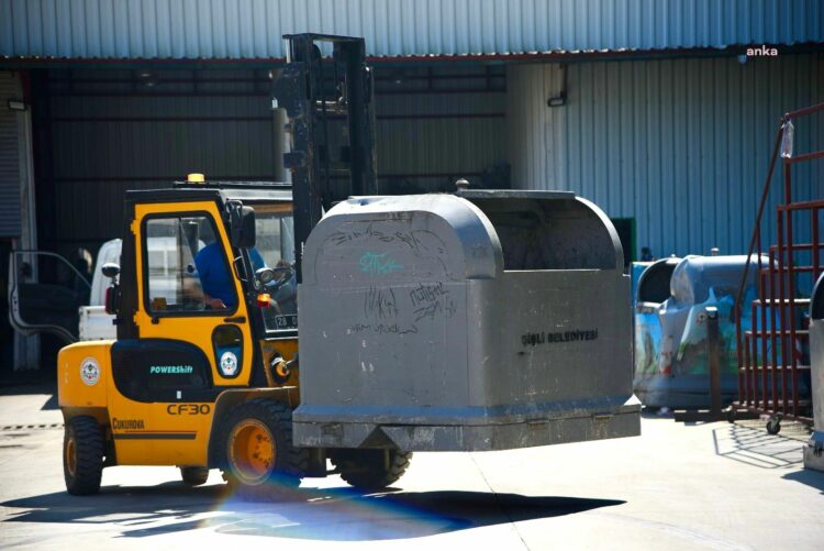 Şişli Belediyesi’nden Giresun Belediyesi’ne çöp konteyneri desteği