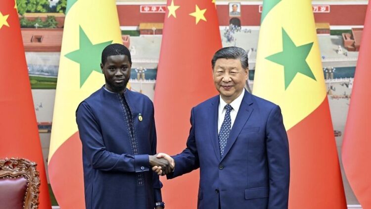 Çin Cumhurbaşkanı Xi, Senegal Cumhurbaşkanı Faye ile görüştü