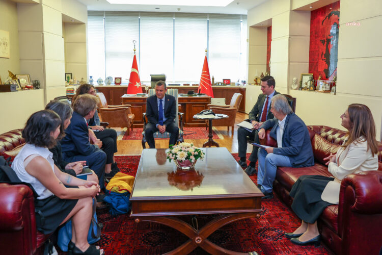 Özgür Özel, Hugh Williamson ile görüştü