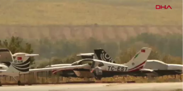 İstanbul’da eğitim uçağı pistten çıktı!
