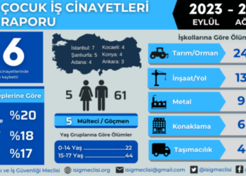 İSİG Meclisi: Son bir yılda en az 66 çocuk işçi hayatını kaybetti