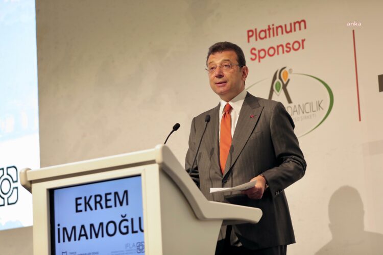 İmamoğlu: “Sürdürülebilir bir geleceği inşa etmek için hareket etmeliyiz”