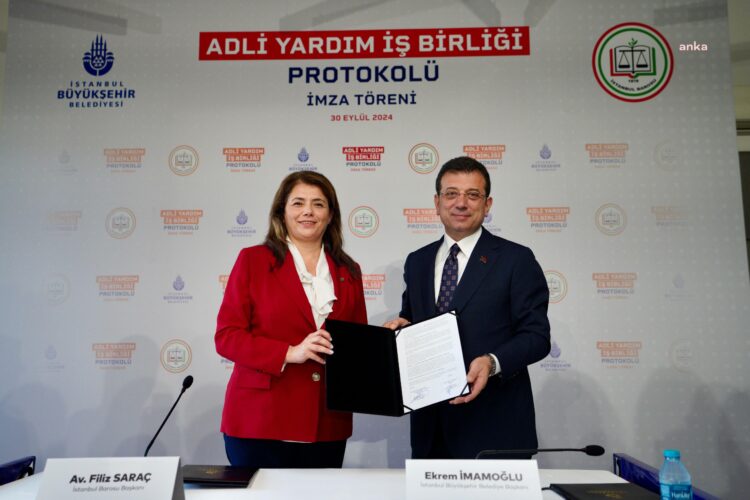 İBB ve İstanbul Barosu arasında Adli Yardım İşbirliği Protokolü imzalandı