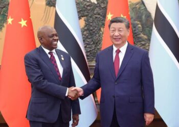 Xi ve Botsvana Devlet Başkanı Masisi iki ülke arasında stratejik ortaklık kurulduğunu duyurdu