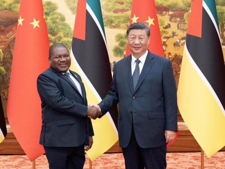 Çin Cumhurbaşkanı Xi, Mozambik Devlet Başkanı Nyusi ile görüştü