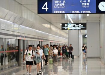 Çin’de Ulusal Gün tatilinde 175 milyon demiryolu seyahati yapılması bekleniyor