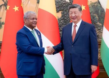 Çin Cumhurbaşkanı Xi, Seyşeller Cumhurbaşkanı Ramkalawan ile görüştü