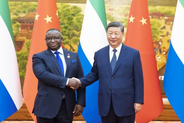 Xi, Sierra Leone Cumhurbaşkanı Bio ile Beijing’de görüştü