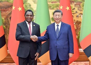 Çin Cumhurbaşkanı Xi, Zambiya Devlet Başkanı Hichilema ile görüştü