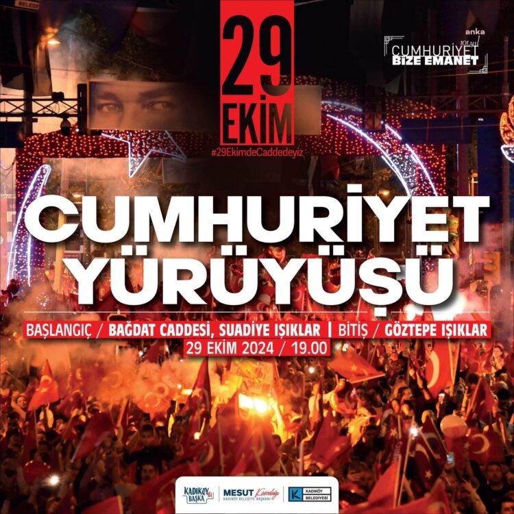 Cumhuriyet, İstanbul’da coşkuyla kutlanacak