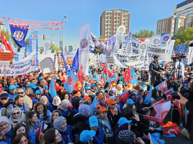 Türk-İş’ten ‘Zordayız Geçinemiyoruz’ mitingi