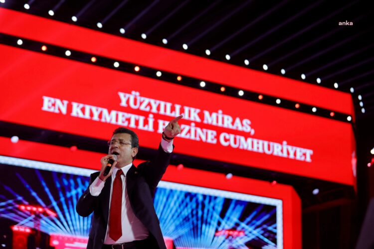 İmamoğlu: “Milletin evlatlarının hakkını geri getireceğiz”
