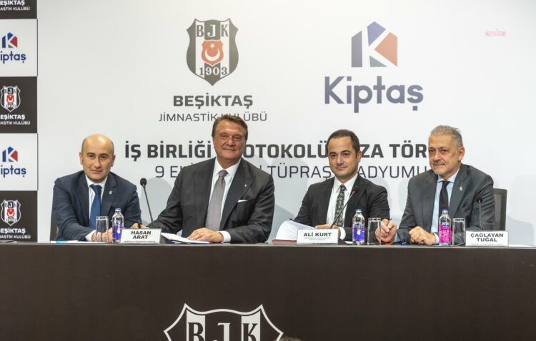 Beşiktaş Spor Kulübü, KİPTAŞ’la iş birliği protokolü imzaladı