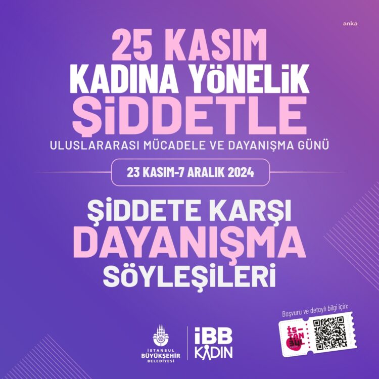 İBB kentin dört bir yanında ‘kadına şiddete hayır’ diyecek