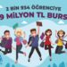 Bayrampaşa Belediyesi’nden 2 bin 934 öğrenciye toplamda 9 milyon TL burs