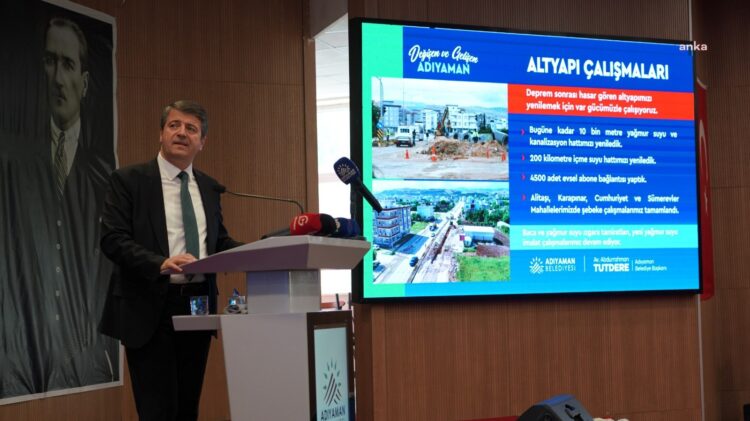 Adıyaman Belediye Başkanı: “Toplam borcumuz 160 milyon 245 bin 868 TL”