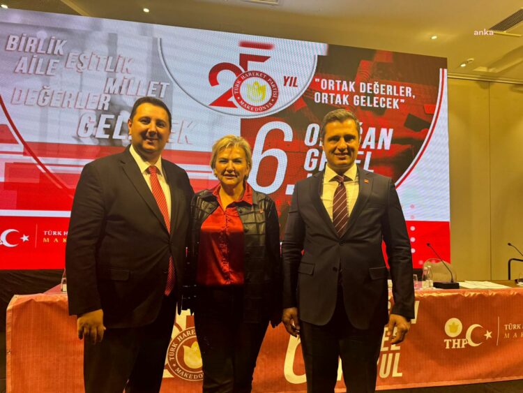 CHP’li Yücel, Makedonya Türk Hareket Partisi’nin kongresine katıldı