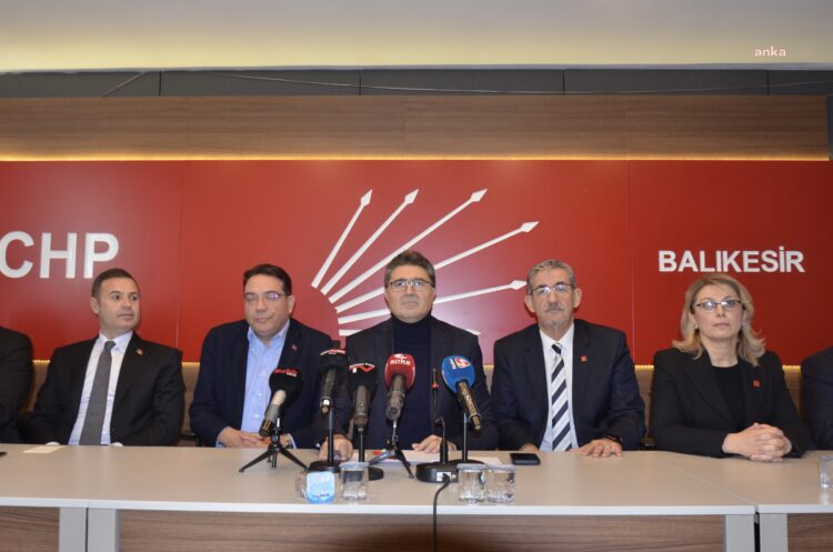 CHP heyeti, Balıkesir’de…