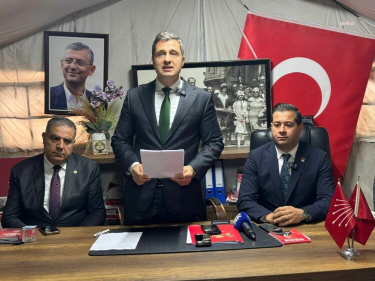 CHP’li Yücel: “Hatay’ın en kıymetli arazileri rezerv kılıfı ile talan ediliyor”