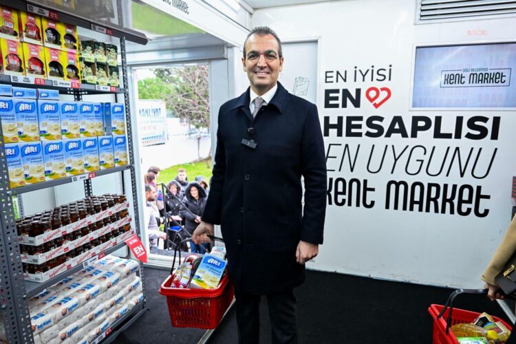 Şişli’de ‘Gezici Kent Market’ uygulaması başladı