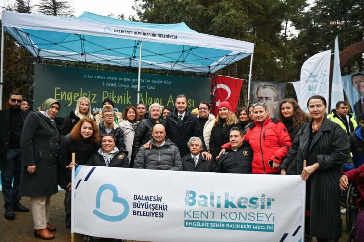 Balıkesir Büyükşehir Belediyesi, Engelsiz Piknik Alanı’nı hizmete açtı…