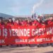 Metal işçileri bir fabrikada daha grev başladı